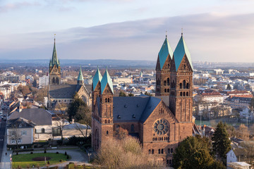 Fototapeta premium skyline of Bad Homburg
