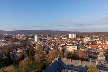 Fototapeta na wymiar skyline of Bad Homburg