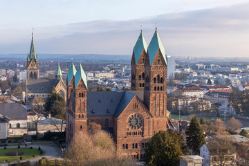 Obraz premium skyline of Bad Homburg