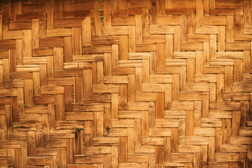 Bamboo texture of a traditional fan.Wickerwork bamboo texture 