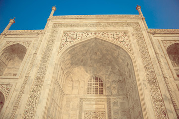 Taj Mahal in India 