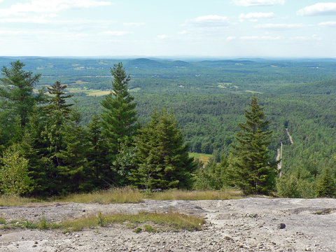 On Top of Mount Waldo, Maine