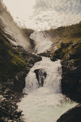 Waterfall in Norway 