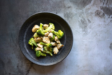 Ginger Chicken and Brocoli Stir Fry