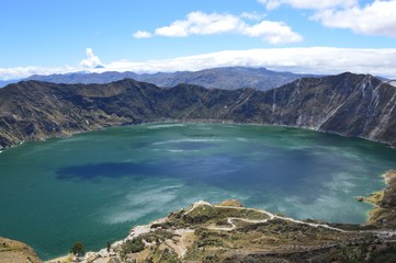 lake in mountains