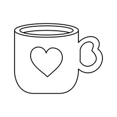 cup coffee delicious isolated icon