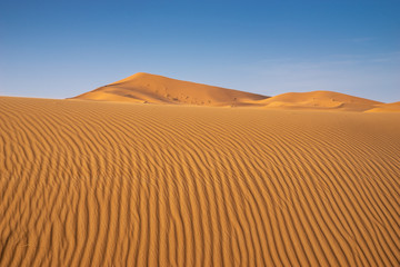 Sahara Desert in east Morocco