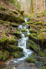 Waterfall along the Hiking Trail