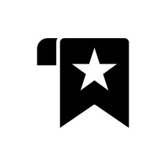 Bookmark icon vector symbol design templates