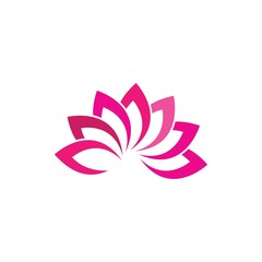 Lotus flowers logo