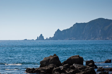 野間池の海岸線	