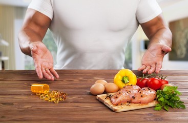 Healthy eating concept.