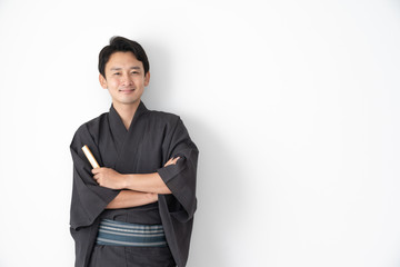 男性　浴衣