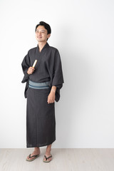 男性　浴衣