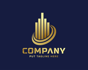 real estate logo template for company