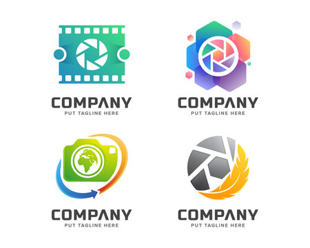 camera logo template for company