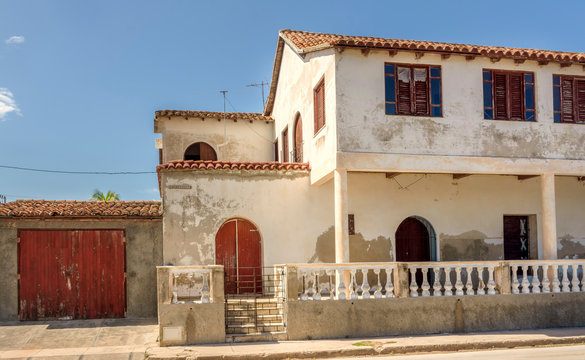 old building in gibara cuba
