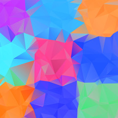 Abstract multicolor full Color rainbow background. Vector polygonal design illustrator