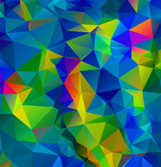 Abstract multicolor full Color rainbow background. Vector polygonal design illustrator