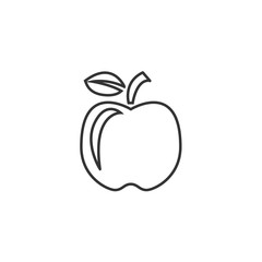 apple icon vector for website and graphic design