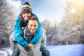 Obraz premium Winter.