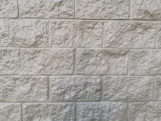 Gray paint brick texture, retro vintage old background