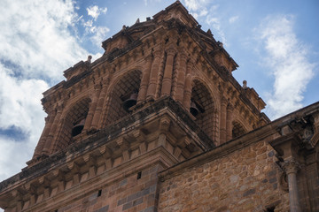Fototapeta premium Cusco Cathedral located on the main square of Cusco in Peru