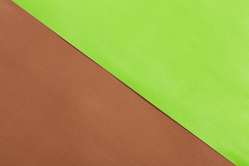 green and brown paper background