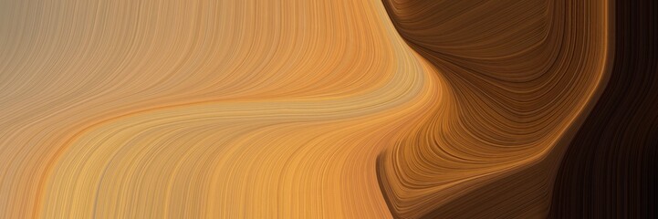 artistic horizontal header with peru, very dark red and chocolate colors. dynamic curved lines with fluid flowing waves and curves