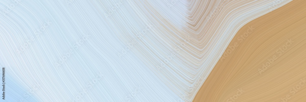 Aufkleber colorful horizontal header with light gray, dark khaki and ash gray colors. dynamic curved lines with fluid flowing waves and curves