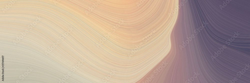 Poster modern banner design with pastel gray, dim gray and gray gray colors. dynamic curved lines with fluid flowing waves and curves