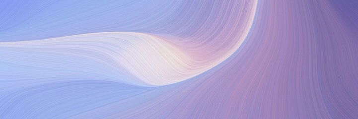 flowing banner with light pastel purple, lavender and slate gray colors. dynamic curved lines with fluid flowing waves and curves