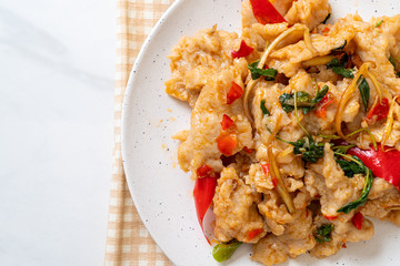 Stir Fried Fish Balls with Chili