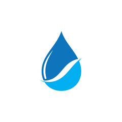 Water drop Logo Template vector illustration