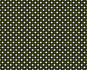 Seamless vector pattern in geometric ornamental style.