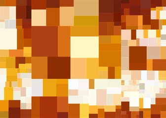 color geometric block pattern background polygonal style ,LED light color dot style graphic ,  paint like illustration background of spiral fractal geometric modern