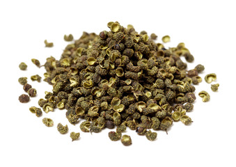 Pricklyash Peel on white background