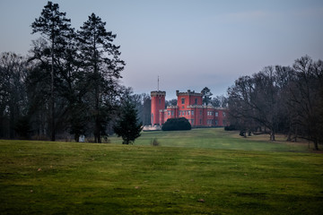Hradek at Nechanice is a neo-Gothic chateau building situated on a slight elevation 800 m northwest...