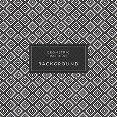 geometric pattern background square black and white