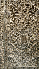 A detail of a finely decorated door un Qalawun complex