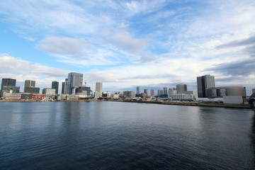 東京湾 隅田川から見る東京 Tokyo, Bay, SumidaRiver