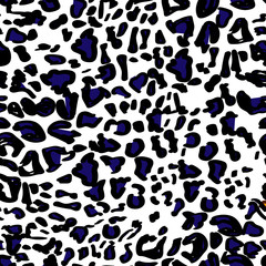 seamless pattern with black cats