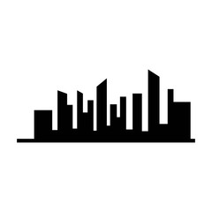 city skyline vector silhouette