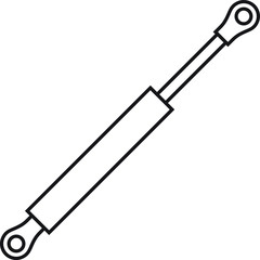 Gas spring icon