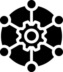 Multi channel icon, vector illustration