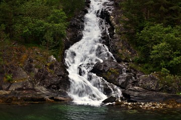 waterfall in the forest