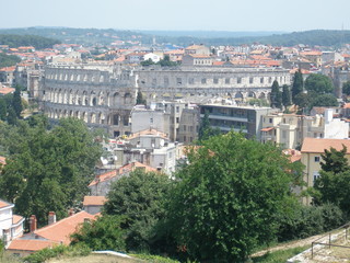 Fototapeta na wymiar Roman arena Pula Croatia