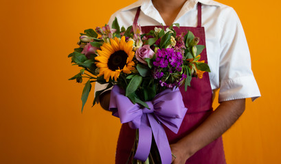 VAlentines day ready bouquet carefully prepared  by the florist