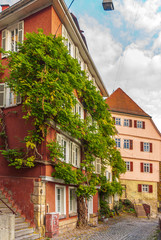 Old historical architecture, Tuebingen, Germany