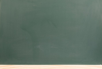 A washed school or university blackboard